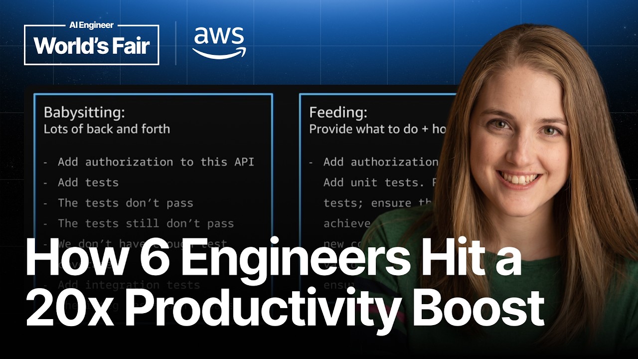 From AI-Assisted to AI-Native: Building a Frontier Development Team — Clare Liguori, AWS