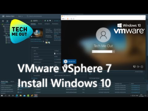 VMware vSphere 7 Create a Windows 10 Virtual Machine (The Right Way)
