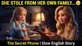 Lily’s Secret Phone 😱 | English Listening Practice