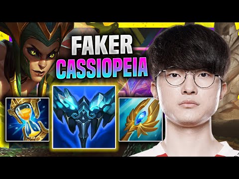 FAKER IS READY FOR CASSIOPEIA! - T1 Faker Plays Cassiopeia Mid vs Ryze! | Season 11