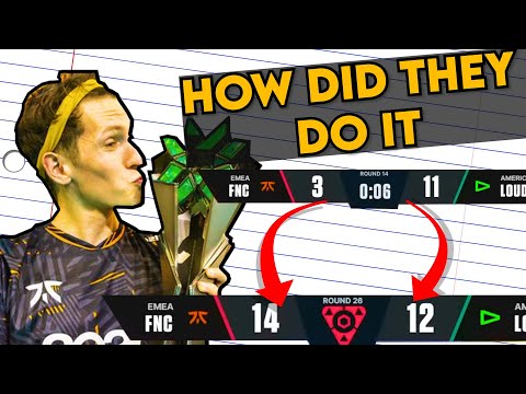 How FNATIC Made the GREATEST Comeback in VALORANT History