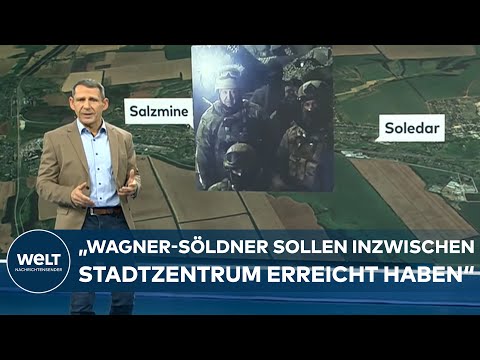 UKRAINE-KRIEG: "Spitz auf Knopf" in Soledar - Militärexperte schildert die Lage am Kriegshotspot