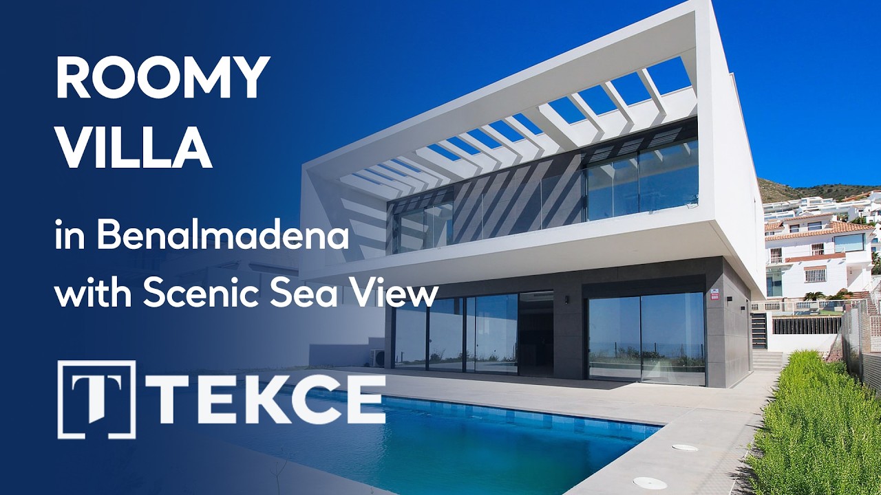 Benalmadena'da Panoramik Deniz Manzaralı Geniş Villa