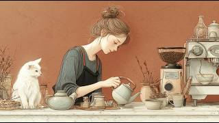 Warm Cafe Jazz ☕ Just Stay and Melt Away