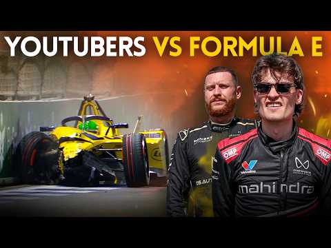 What happens when YOUTUBERS drive FORMULA E CARS?