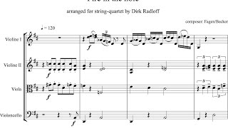 Fire in the hole (Steely Dan cover for string quartet and singer)