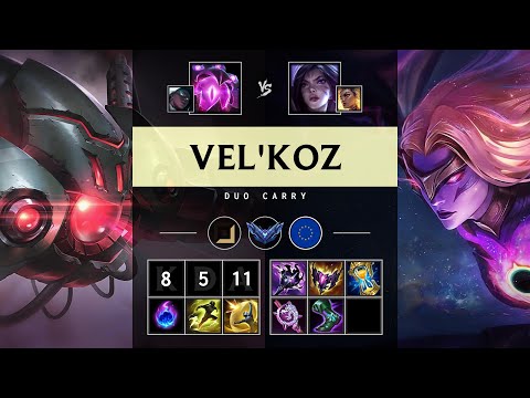 Vel'Koz Carry vs Kai'Sa - EUW Diamond Patch 25.08