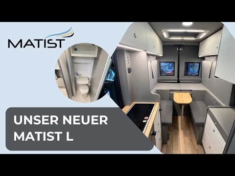 MATIST L 2025 – Das Raumwunder auf 5,55 m | Ford Camper Van mit einzigartigen Längsbetten