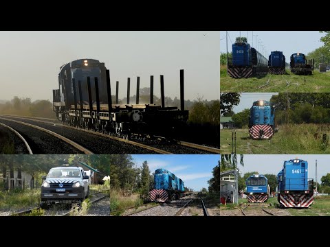 Operativo de rieles de TAC en Pavón y maniobras en Empalme Villa Constitución. (0909) 26-2-2026
