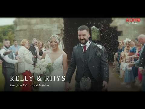 Kelly & Rhys wedding film, Dunglass Estate, East Lothian