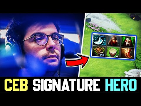 Ceb dominating the Game with his Signature Hero DOTA 2