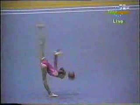 Olga Gontar Ball 1993 RSG Junior Europeans