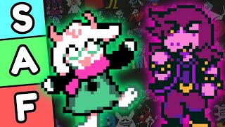 Ranking EVERY Deltarune Character