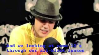 Justin Bieber Exclusive Rap With Lyrics