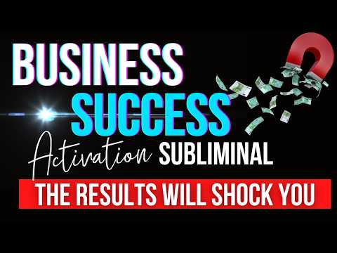 Business Success Subliminal | Attract Sales, Clients & Overflow FAST  | 432Hz