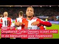 Zo klonk de 1-0 van Cyriel Dessers bij Feyenoord-AZ op Radio Rijnmond