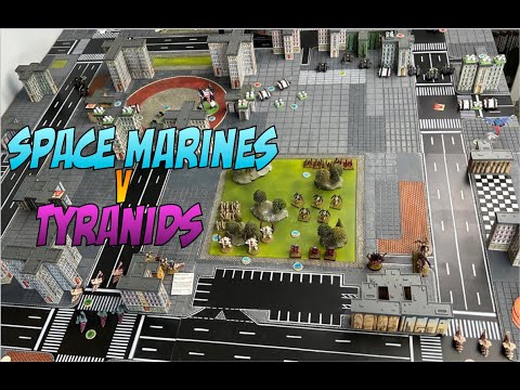 Tyranids v Space Marines: Net Epic Battle Report (Warhammer 40,000)