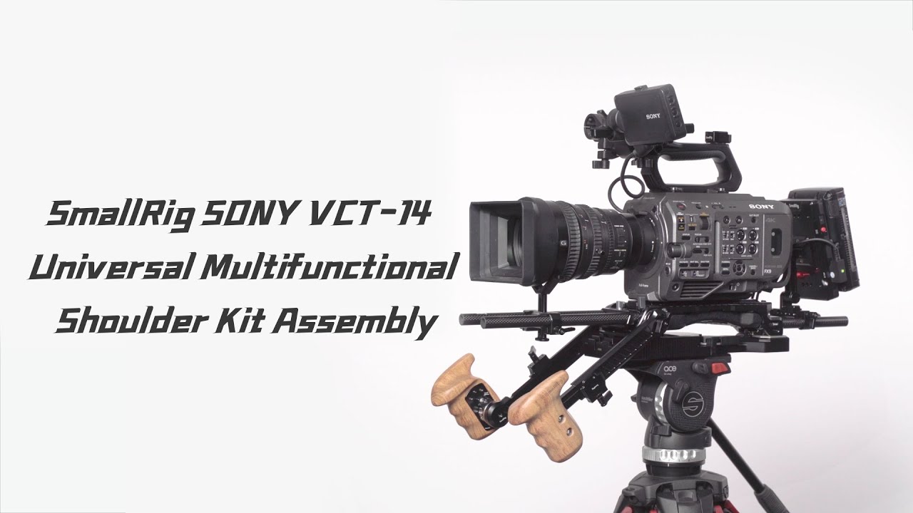 SmallRig 3169 SONY VCT-14 Universal Multifunctional Shoulder Kit