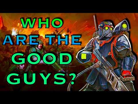 Who Are The GOOD GUYS in 40K? | Warhammer 40k Lore