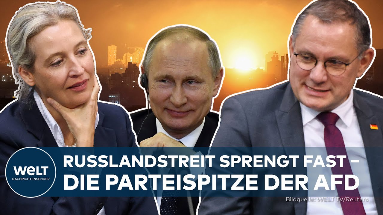 MASSIVER MACHTKAMPF IN DER AFD: "Russland-Troll" ‒ Clinch mit Chrupalla macht Weidel richtig sauer