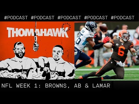 Browns lose, Lamar Jackson sets records and Antonio Brown breaks the Internet | The ThomaHawk Show