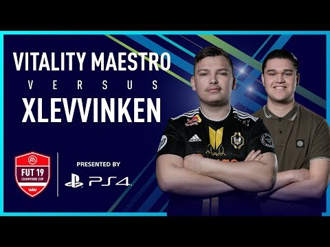Vitality Maestro vs xLevVinken | PS4 Final | FUT Champions Cup April 2019