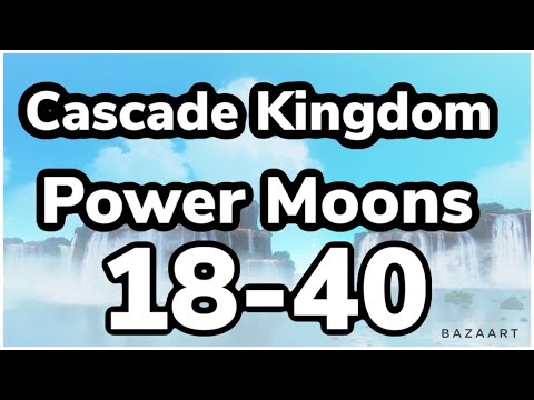 [Super Mario Odyssey] Cascade Kingdom Post Game Power Moons 18 - 40 Guide