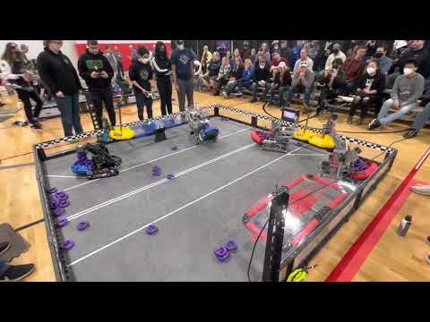 Create US Open Robotics tournament Q110 (VRC Vex Robotics Tipping Point) 3018A, 6891W VS 56003X, 53A