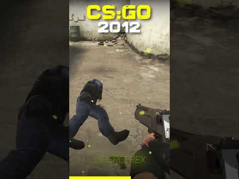 CS:GO Headshot Physics Evolution: 2012 vs. 2023 | A Precision Comparison!🔥 #csgo