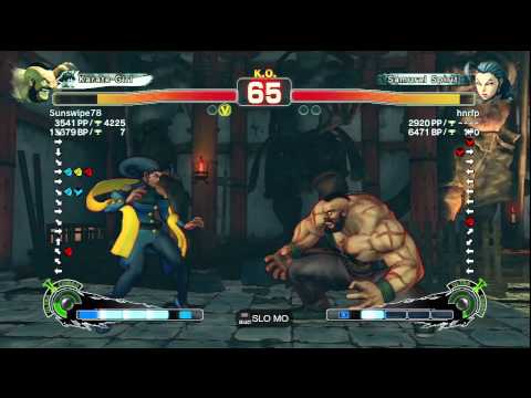 SSF4 AE: Sunswipe78 (Zangief) vs hnrfp (Rose)