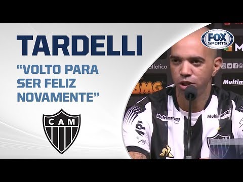 ELE VOLTOU! Veja a apresentação de Diego Tardelli, novo atacante do Atlético Mineiro