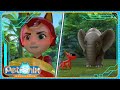 ELEPHANT FAMILY RESCUE PETRONIX Defenders Cartoon For Kids