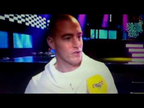 Frispråkarn intervju m ExpressenTV  under Melodifestivalen