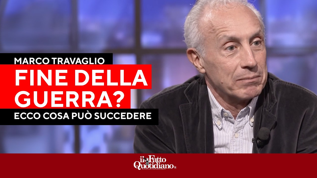 "Fine della guerra? Può succedere di tutto", gli scenari tratteggiati da Marco Travaglio