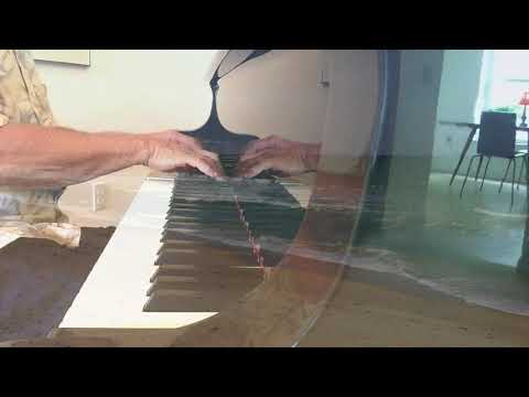 A Day at the Beach "The Painted Skyline" by Wayne Gratz