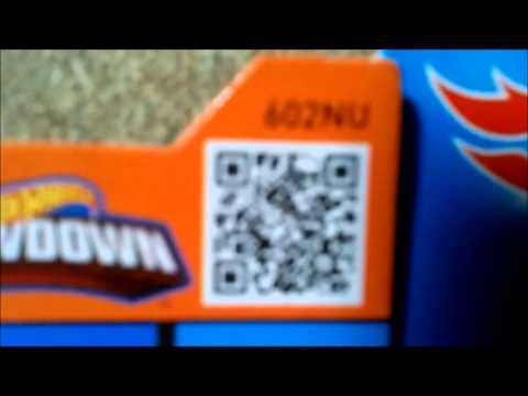 HOT WHEELS SHOWDOWN SCAN CODES