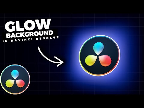 How To Add GLOW Behind OBJECTS In Davinci Resolve