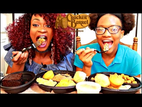 MUKBANG: CRACKER BARREL PART 2! HAPPY MOTHER'S DAY!...