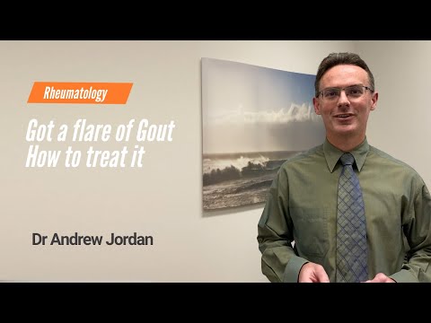 Got a flare of Gout  How to treat it
