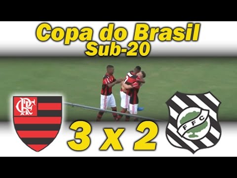 Flamengo 3 x 2 Figueirense * Copa do Brasil sub 20 2017 * Gols