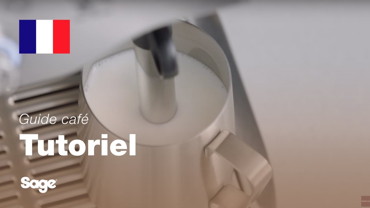 Guide didactique du café Breville - Comment ajuster la température et la texture du lait