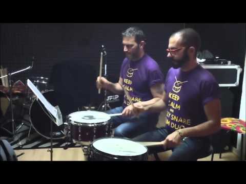 CRAZY SNARE DRUM DUO - Trojan Horse