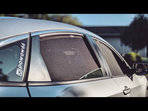How To: 10th Gen Honda Civic Sedan Sunshades From Samurai Shades