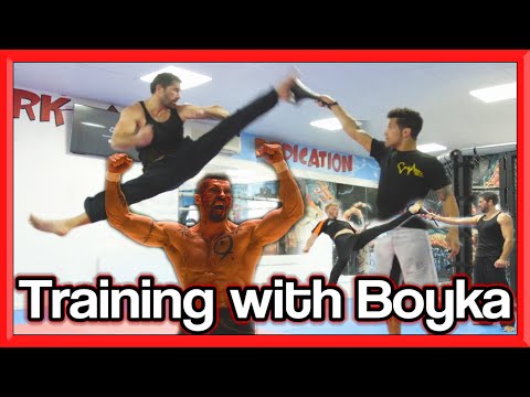 Training with Boyka (Scott Adkins) | Crazy Kicks & Flips | Part 2