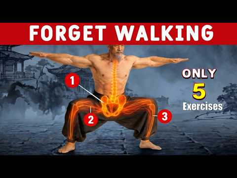 Men Over 50: 5 Shaolin Exercises to Rebuild Insane Leg Strengt
