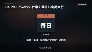 今日のAIニュース｜Claude Coworkに仕事を委任し定期実行・Claude Code小改良