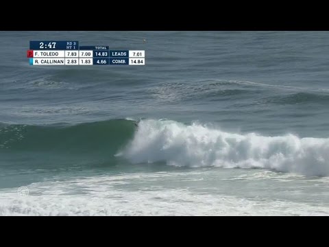 Filipe Toledo Shines at Snapper with 8.77