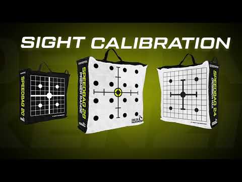 Delta McKenzie SPEEDBAG Archery Targets With Site Calibration Faces