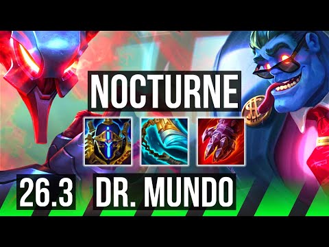NOCTURNE vs DR. MUNDO (JGL) | 37K damage | EUW Master | 26.3