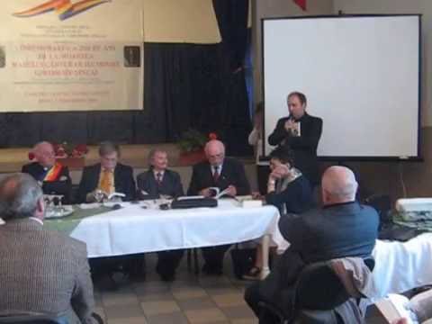 Hadrian Contiu - lansarea cartii "Invatamantul din comuna Raciu - trecut si prezent" Vasile Contiu